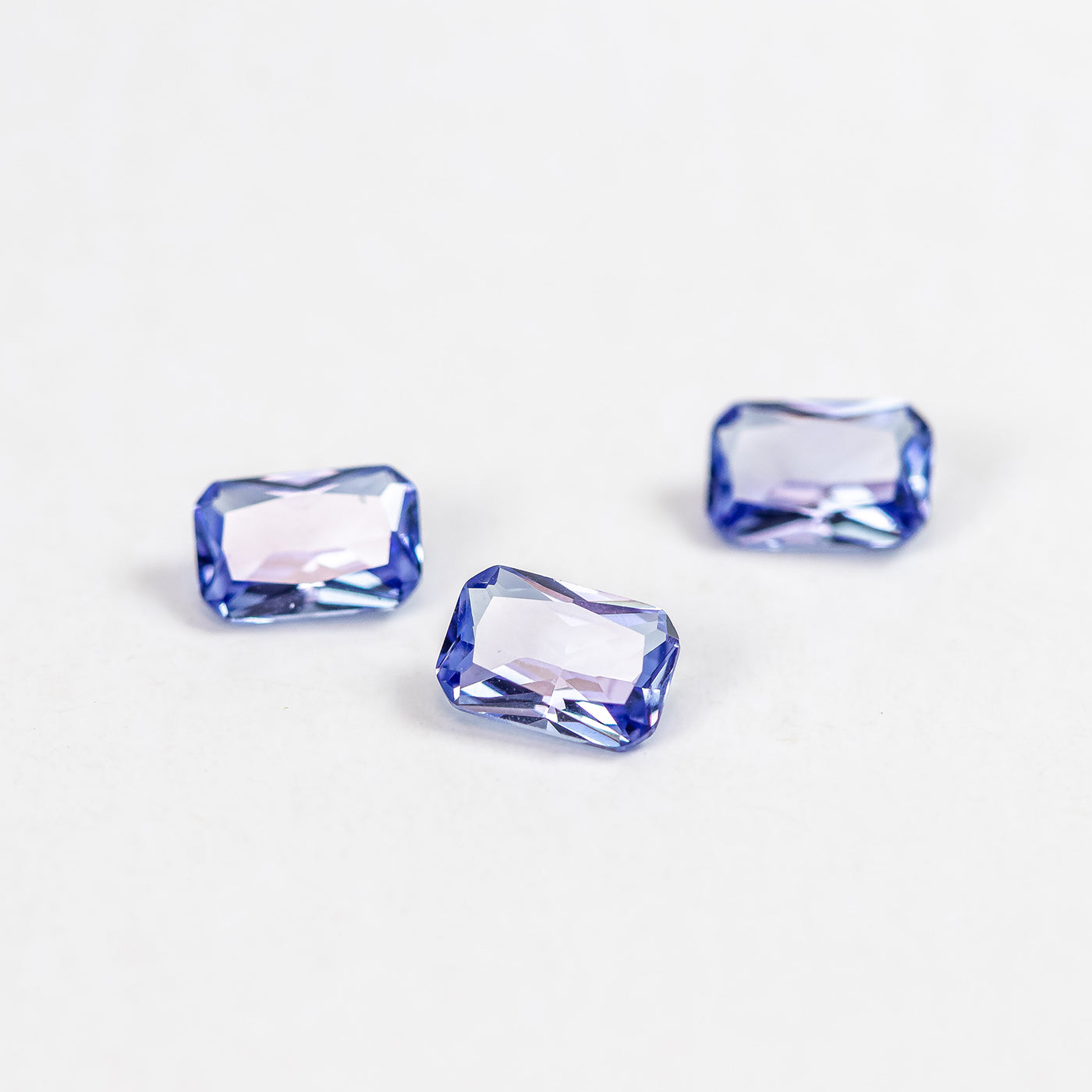 Nanosital #A-146 Tanzanite Light Octagon 6*4 mm