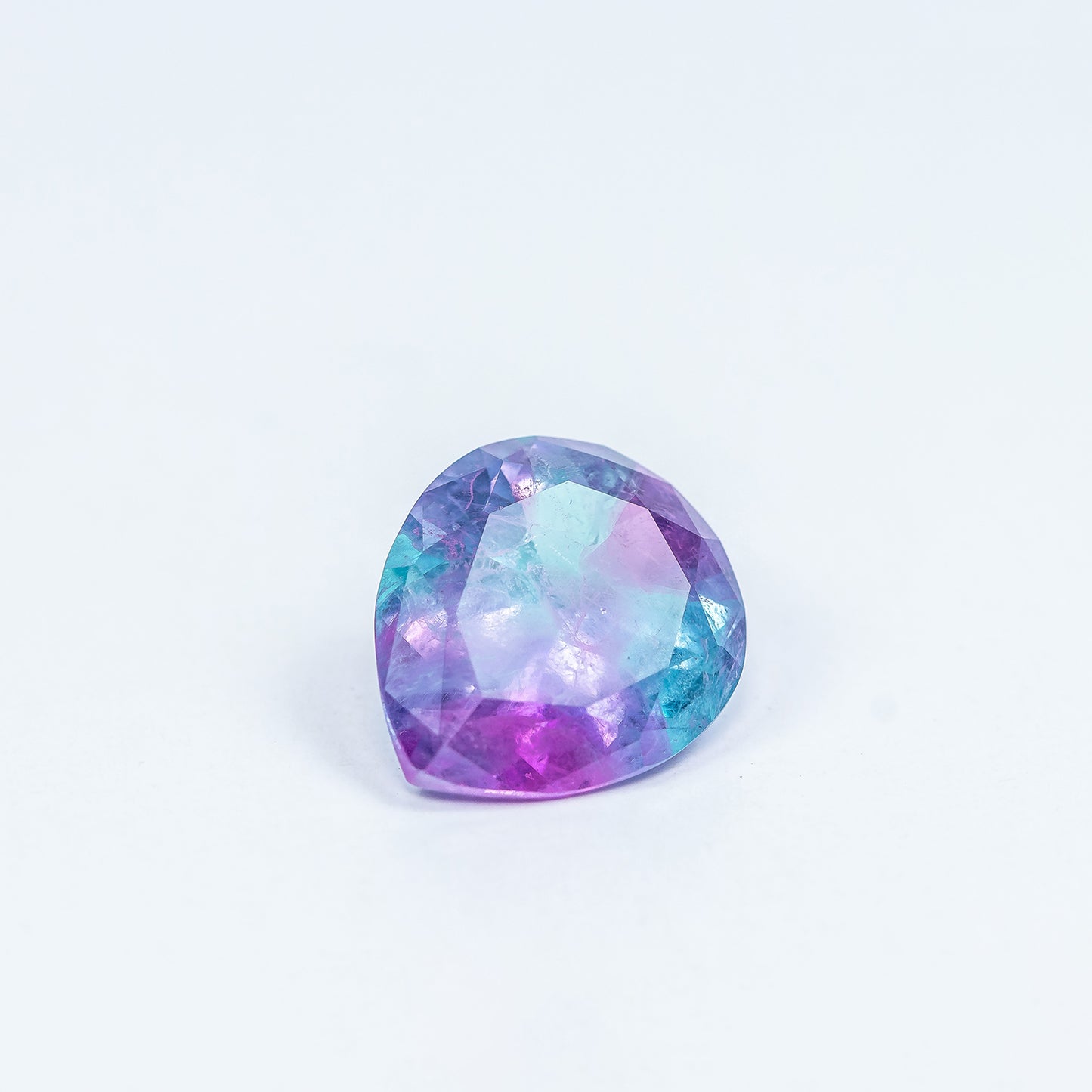 Nanosital #A-108/B+ A-8483 Blue-Pink Mélange Pear 16*14 mm
