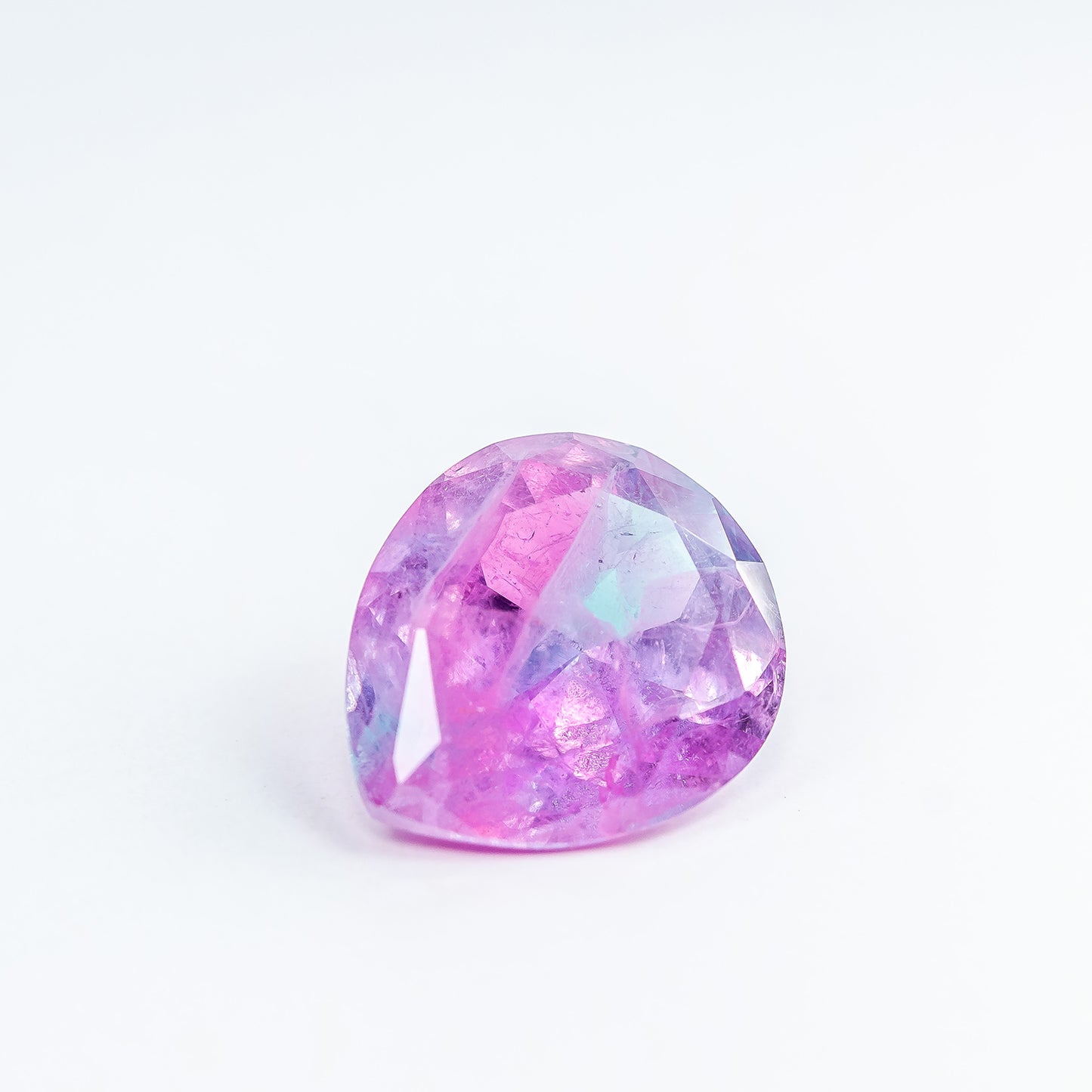 Nanosital #A-108/B+ A-8483 Blue-Pink Mélange Pear 16*14 mm