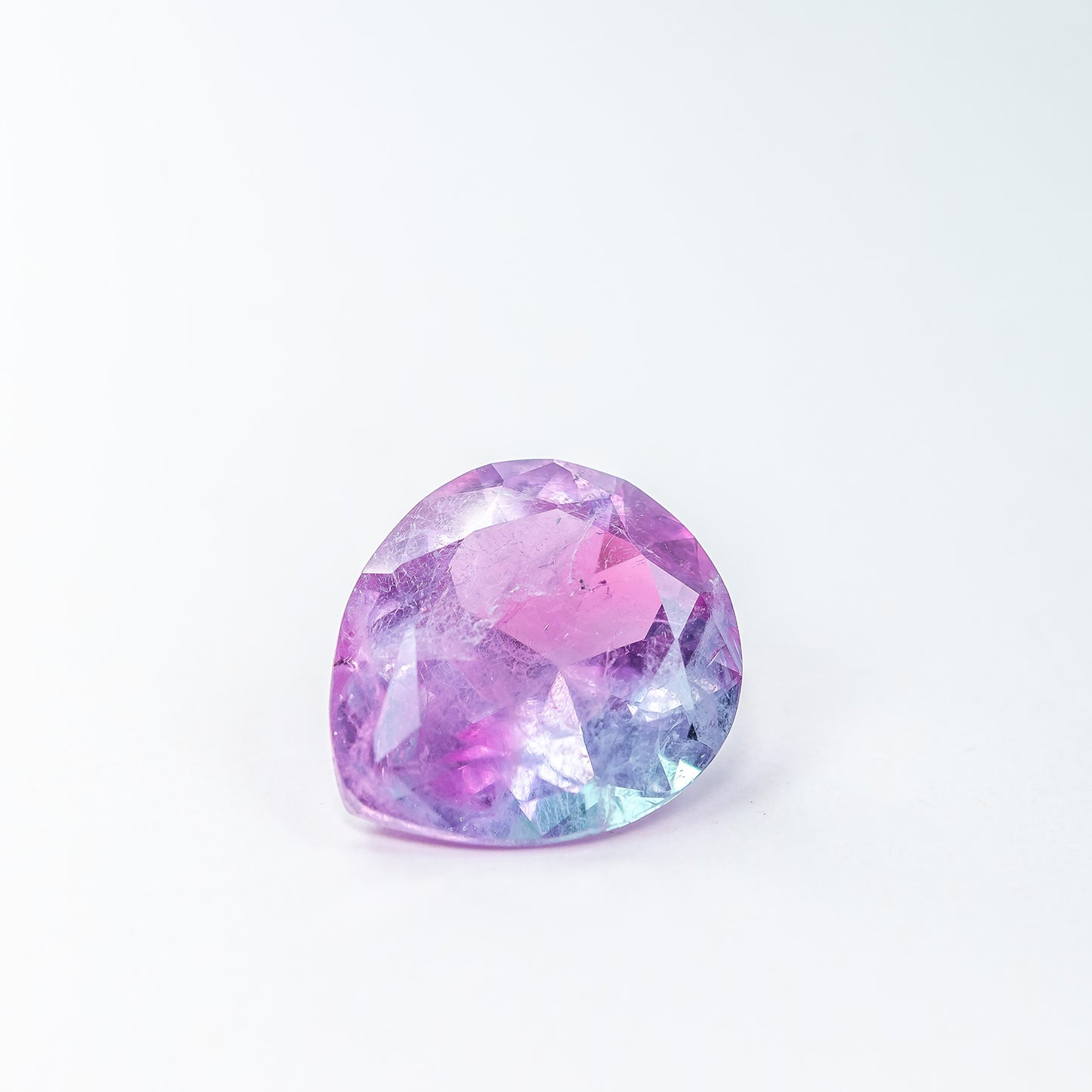 Nanosital #A-108/B+ A-8483 Blue-Pink Mélange Pear 16*14 mm
