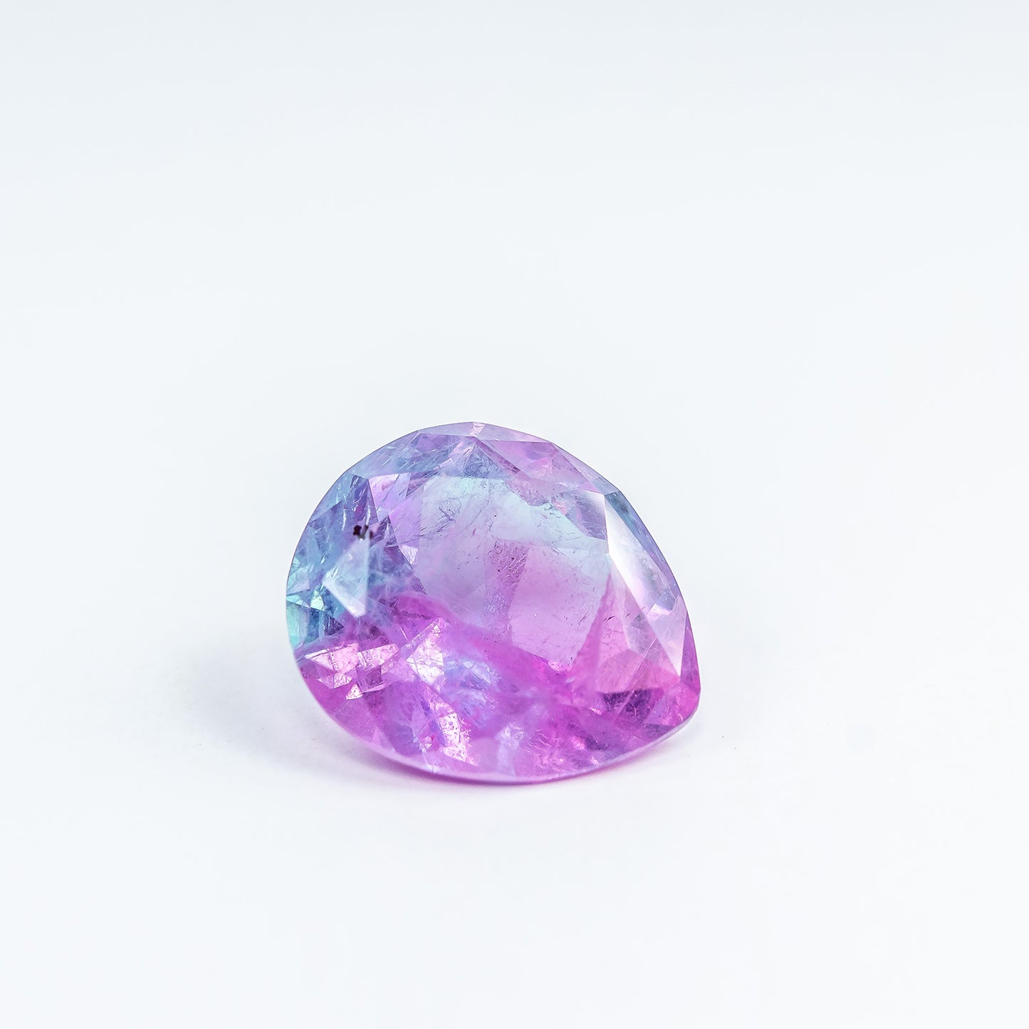 Nanosital #A-108/B+ A-8483 Blue-Pink Mélange Pear 16*14 mm