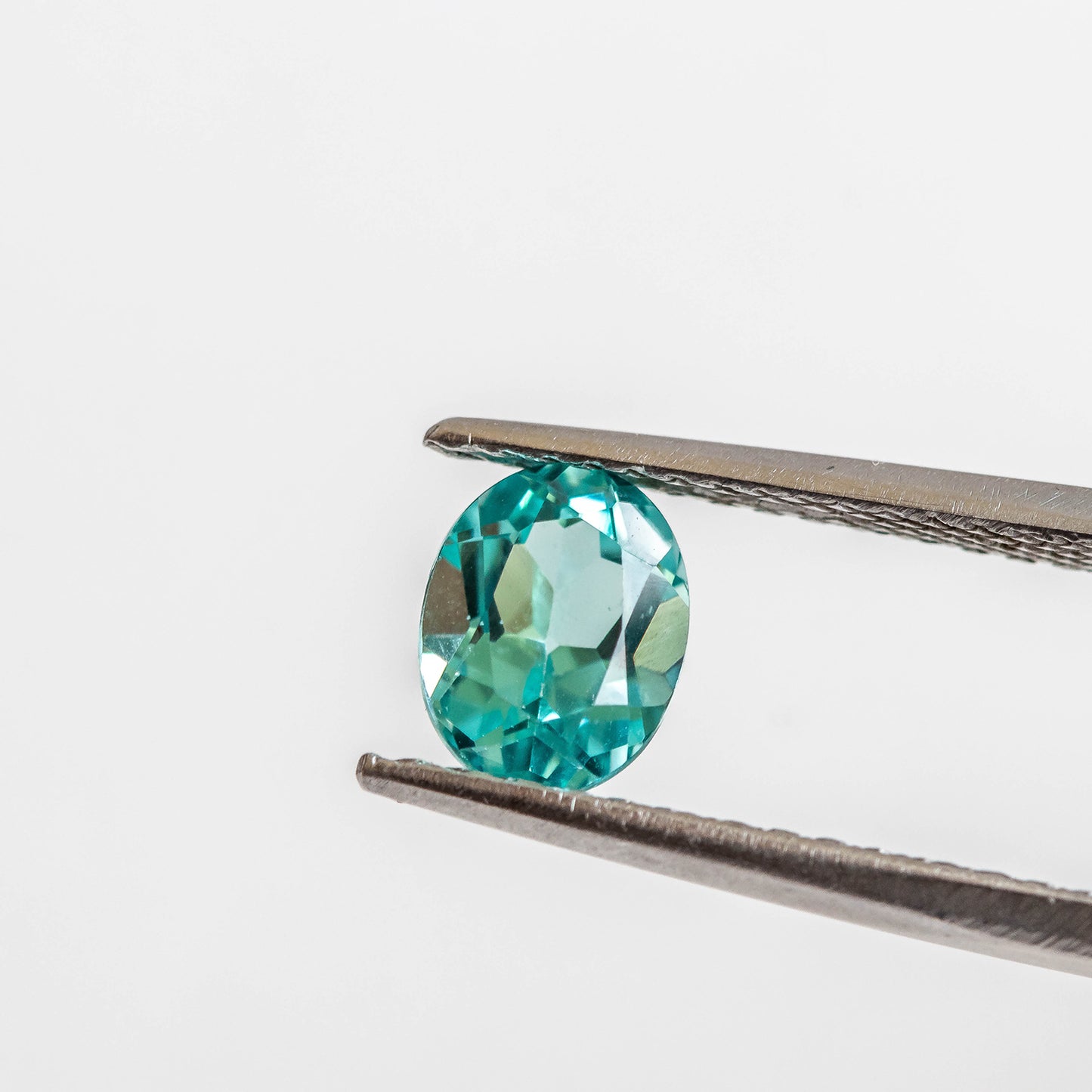 Nanosital #A-108/B Paraiba Tourmaline Oval 10*8 mm, 9*7 mm, 8*6 mm