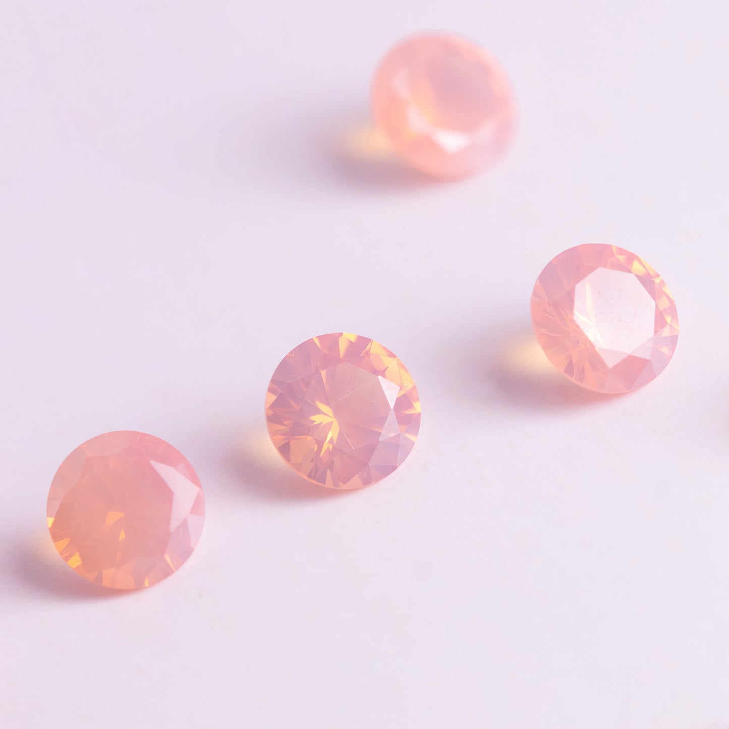 Nanosital #E-190 Sunrise Color Change Round 6 mm