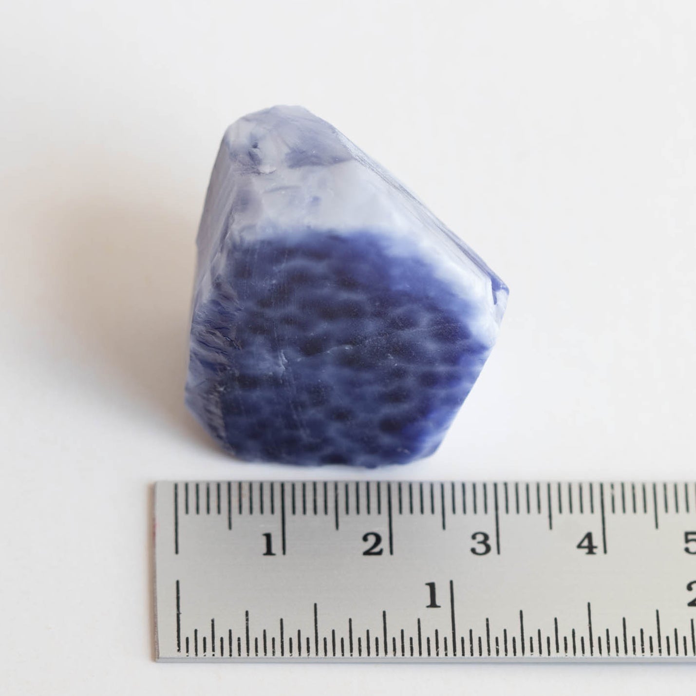 Nanosital #A-8618 Cat's eye Sapphire Blue rough 0.048 kg