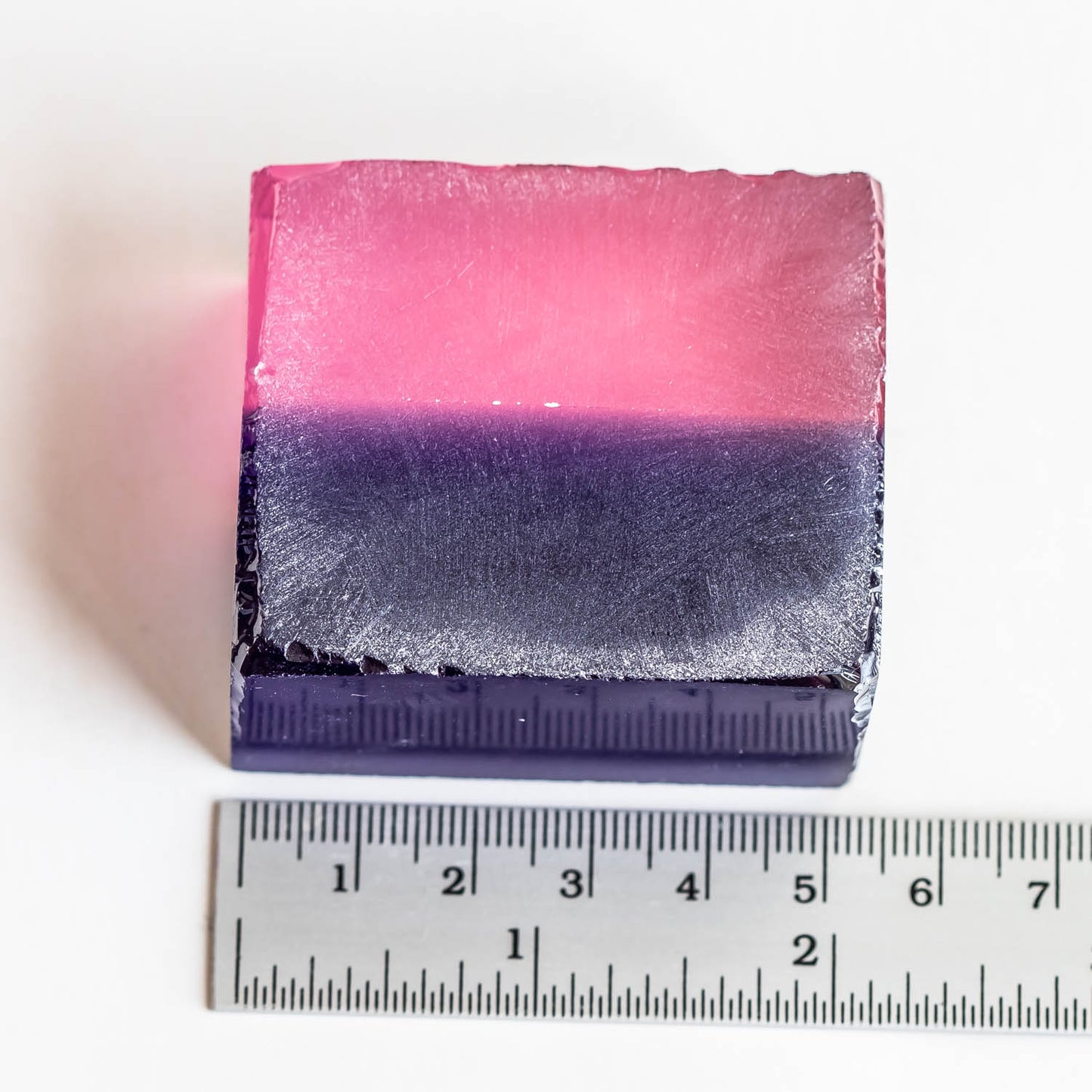 Nanosital Bi-color #A-3674 + #A-472 Pink-Blue rough 0.25 kg