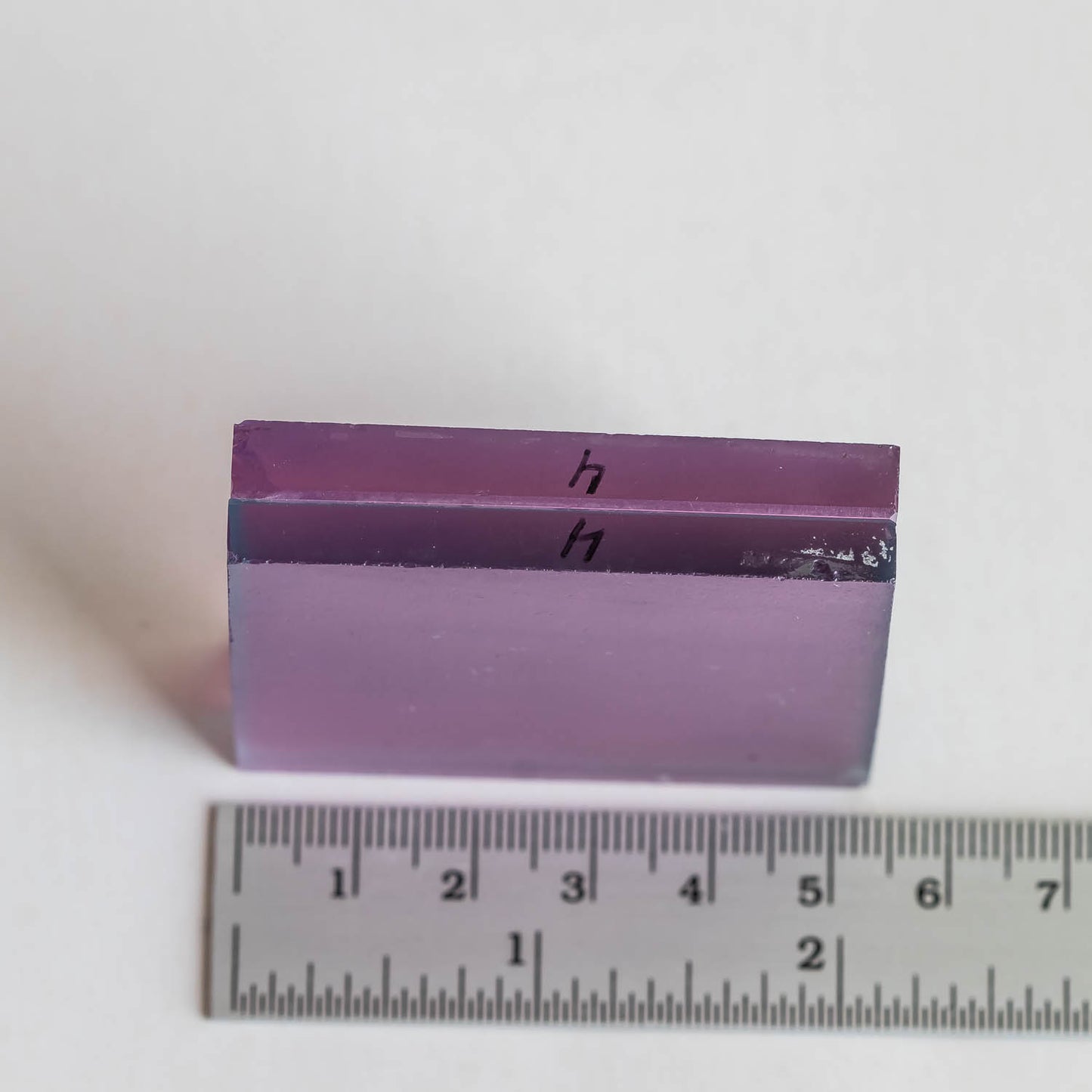 Nanosital Bi-color #A-3674 + #A-108/B Pink-Blue rough 0.115 kg