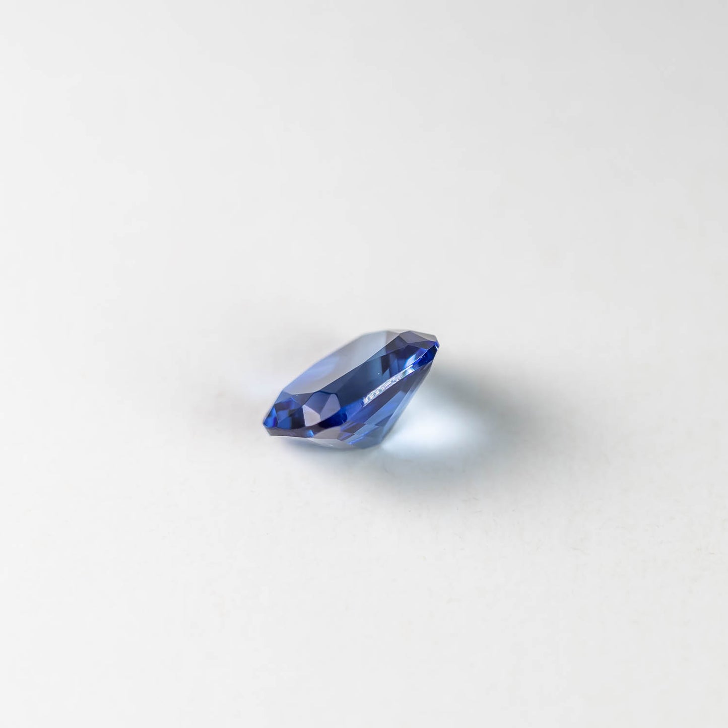 Nanosital #A-472 Sapphire Blue Light Cushion 12*10 mm