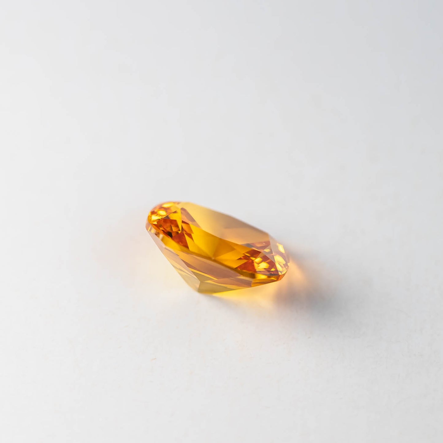 Nanosital #A-1702 Sapphire Yellow Cushion 16*14 mm