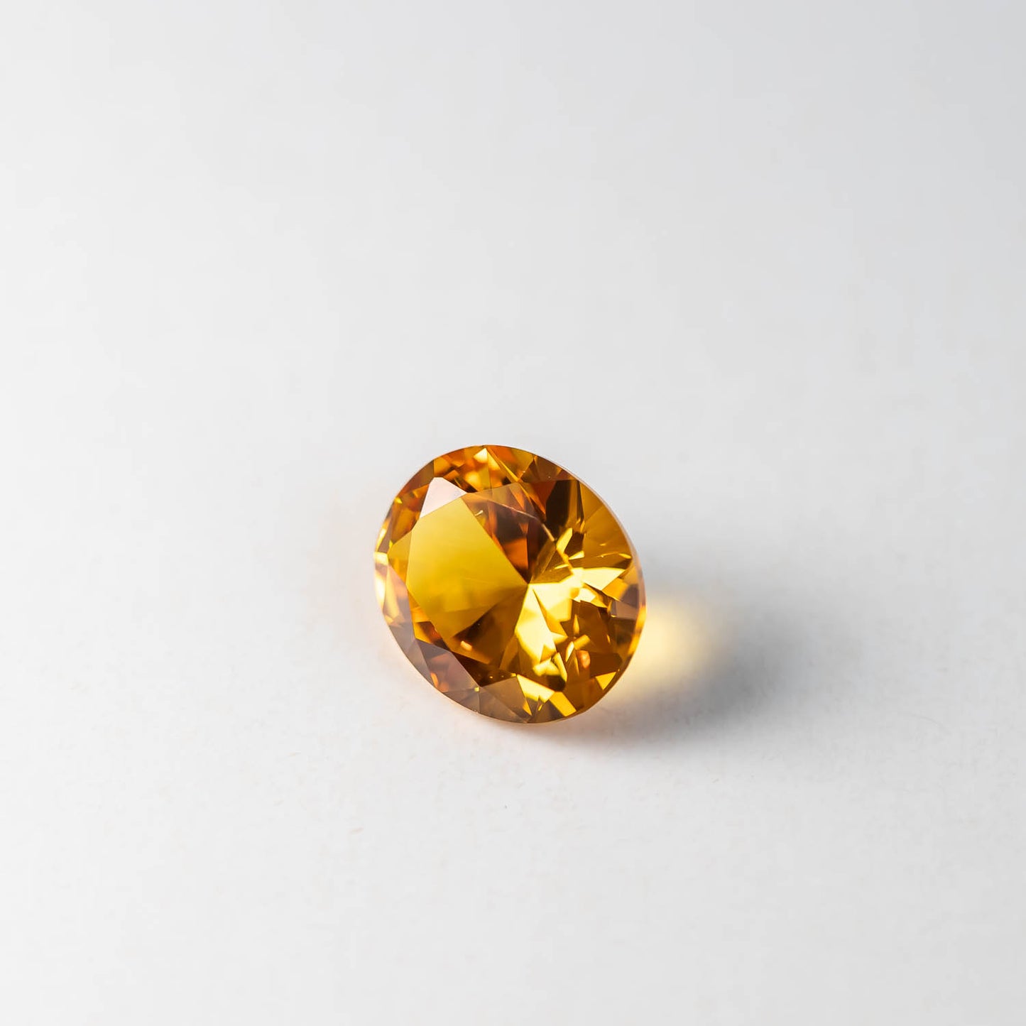 Nanosital #A-1702 Sapphire Yellow Oval 14*12 mm