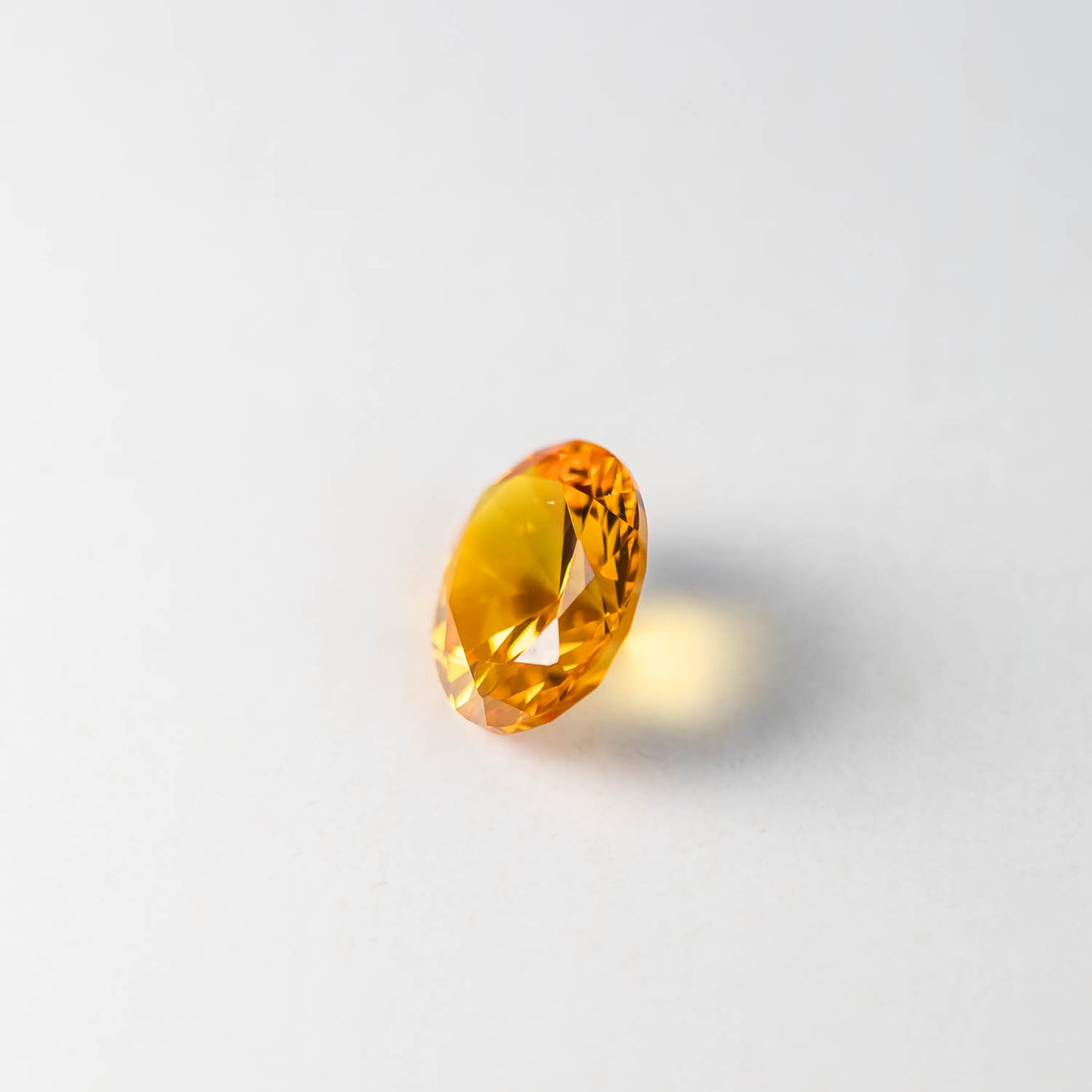 Nanosital #A-1702 Sapphire Yellow Oval 14*12 mm