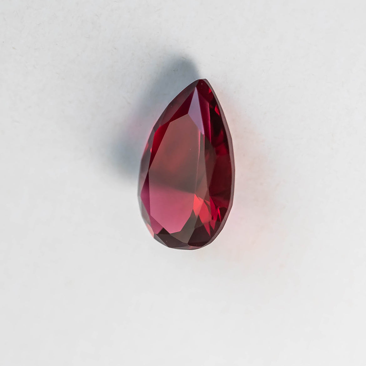 Nanosital #B-30 Red Spinel Pear 20*13 mm
