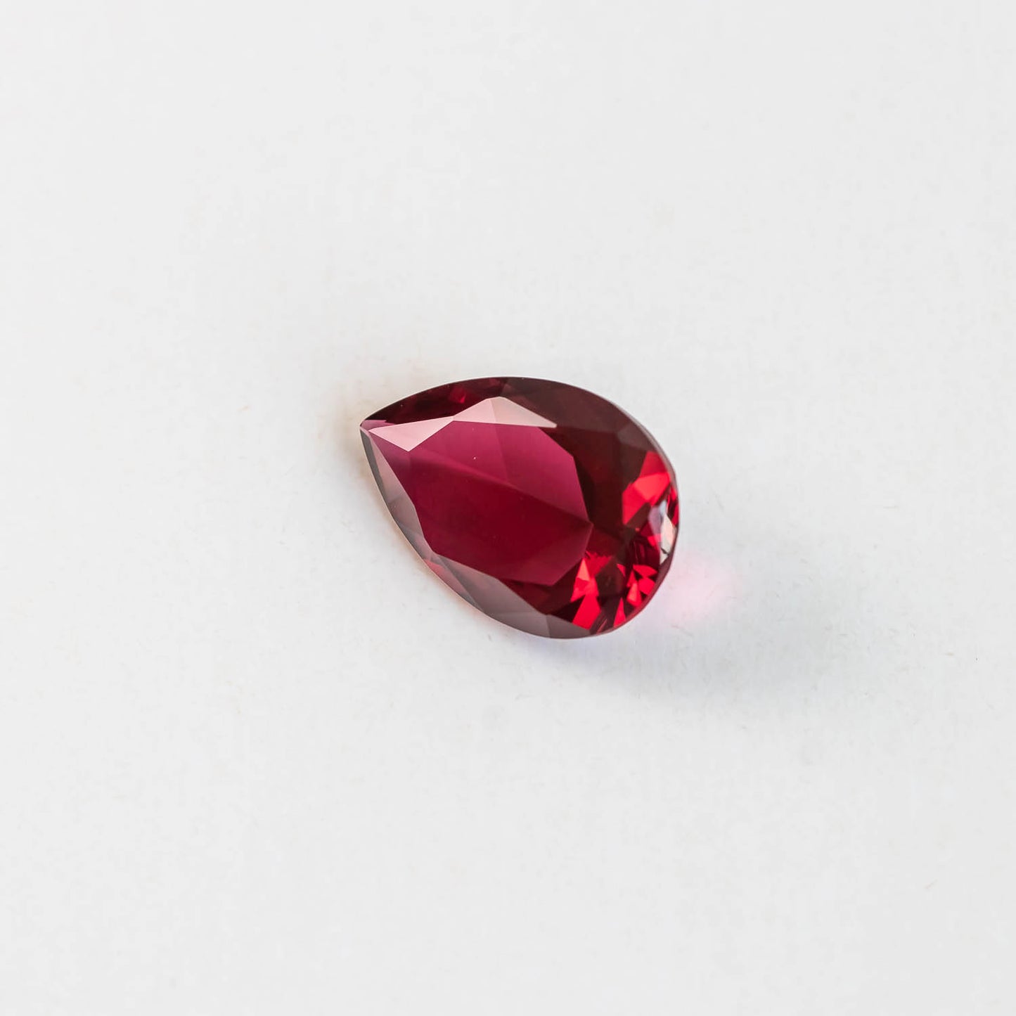 Nanosital #B-30 Red Spinel Pear 20*13 mm
