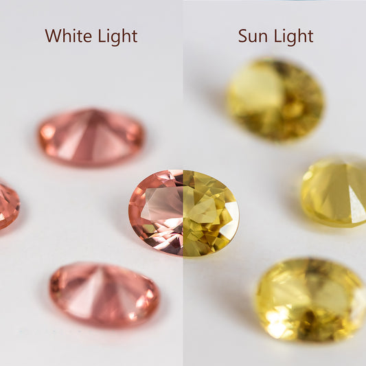 Nanosital #204 Color Change Oval 14*12 mm, 12*10 mm, 10*8 mm