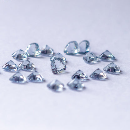 Nanosital Multiple colors Heart 5 mm