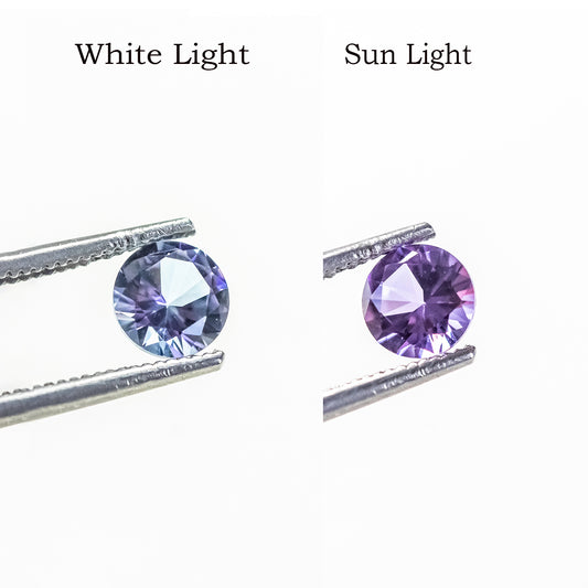 Nanosital #E-114 Color Change  Round 6 mm