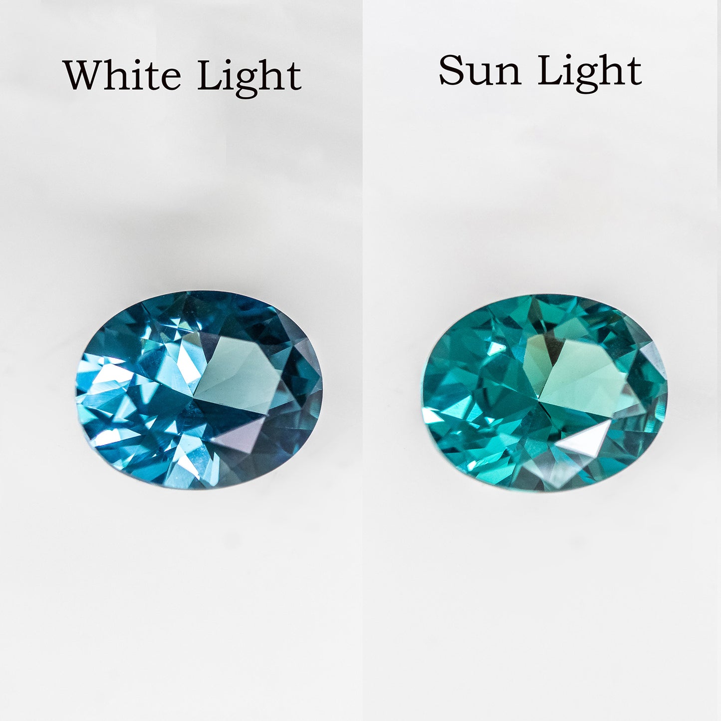 Nanosital #B-3113 Color Change Oval 14*12mm, 12*10mm, 10*8 mm, 8*6 mm