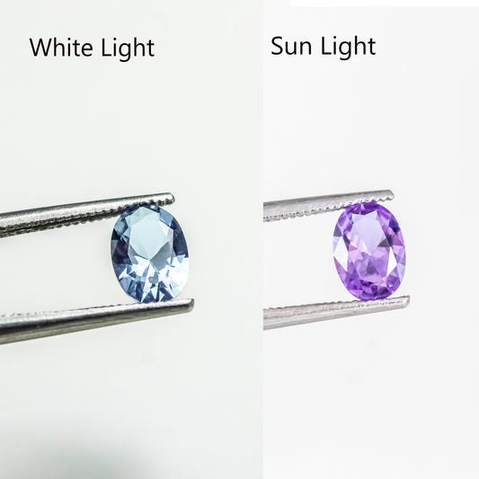 Nanosital #E-114 Color Change Oval 10*8 mm