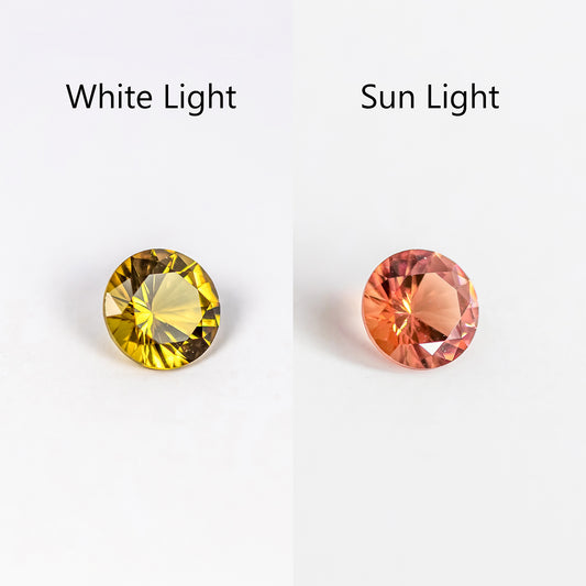 Nanosital #E-112 Color Change Round 6 mm