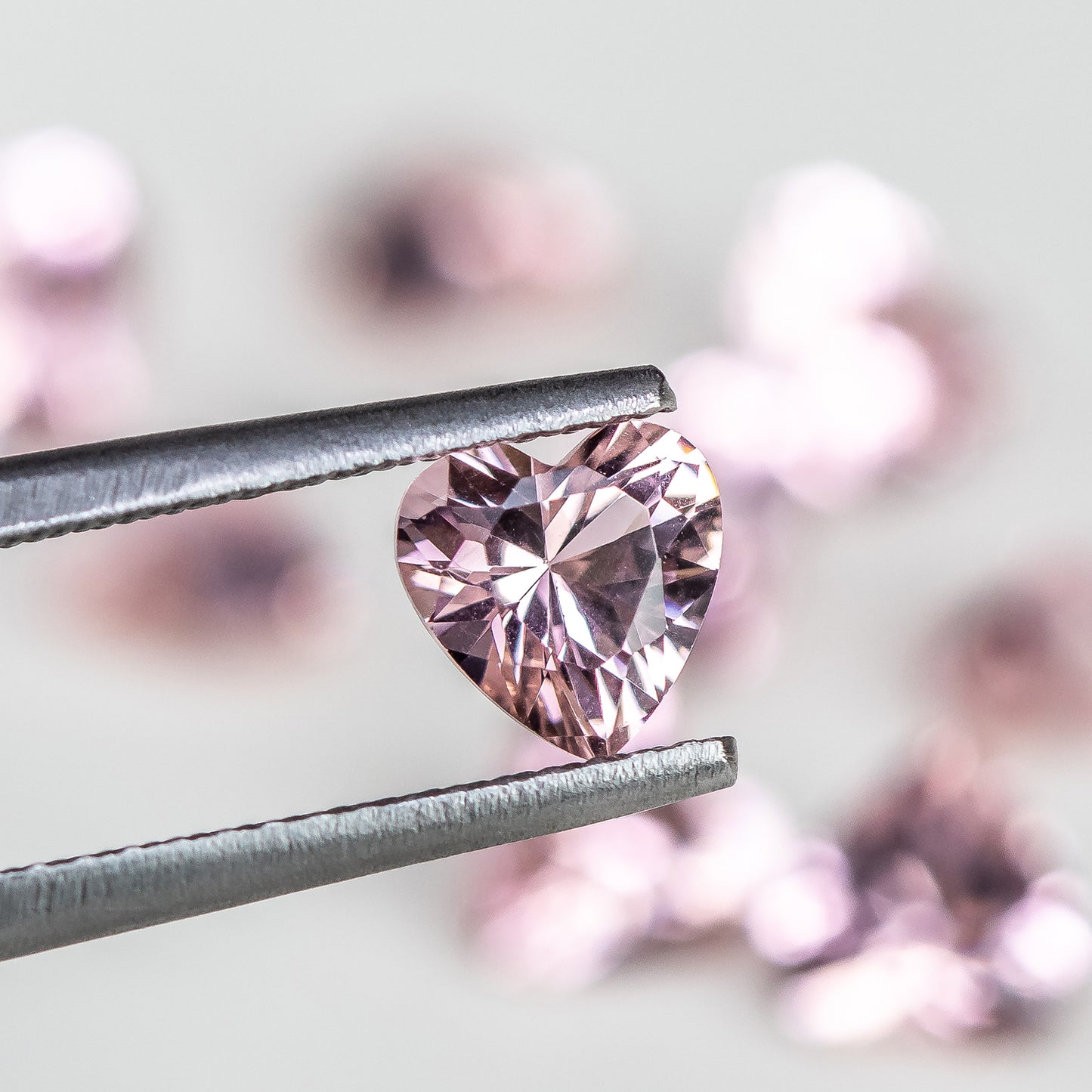 Nanosital Light Pink Heart 7 mm, 6 mm