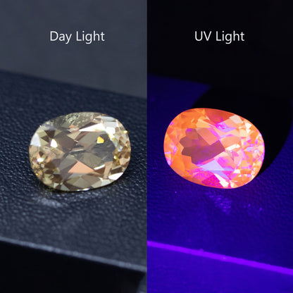 Nanosital #E-275 UV Champagne Oval 10*8 mm