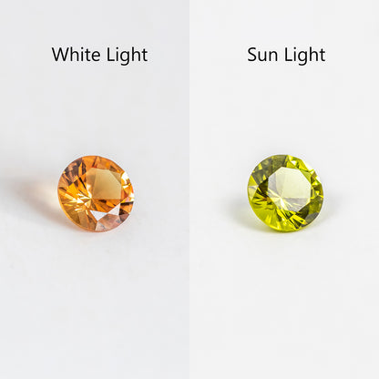 Nanosital #B-1719 Color Change Round 6 mm, 6.5 mm, 8 mm