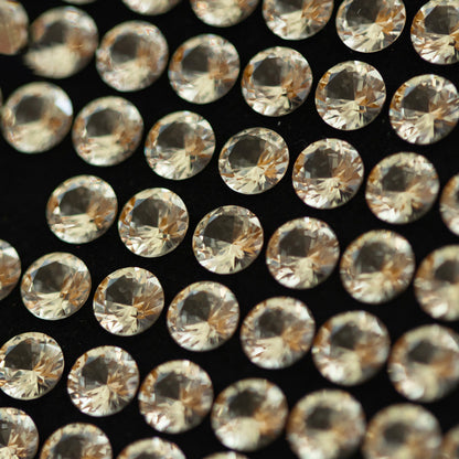 Nanosital #E-275 UV Champagne Round 6 mm