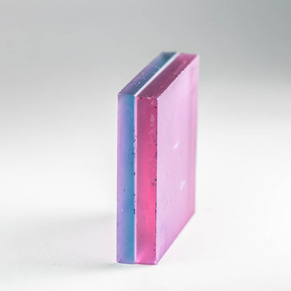 Nanosital Bi-color #A-3674 + #A-108/B Pink-Blue rough 0.115 kg