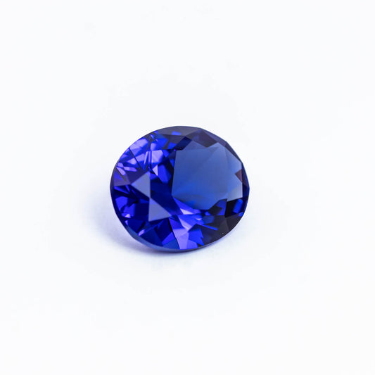 Nanosital #A-597 Sapphire Blue Medium Oval 14*12 mm, 12*10 mm