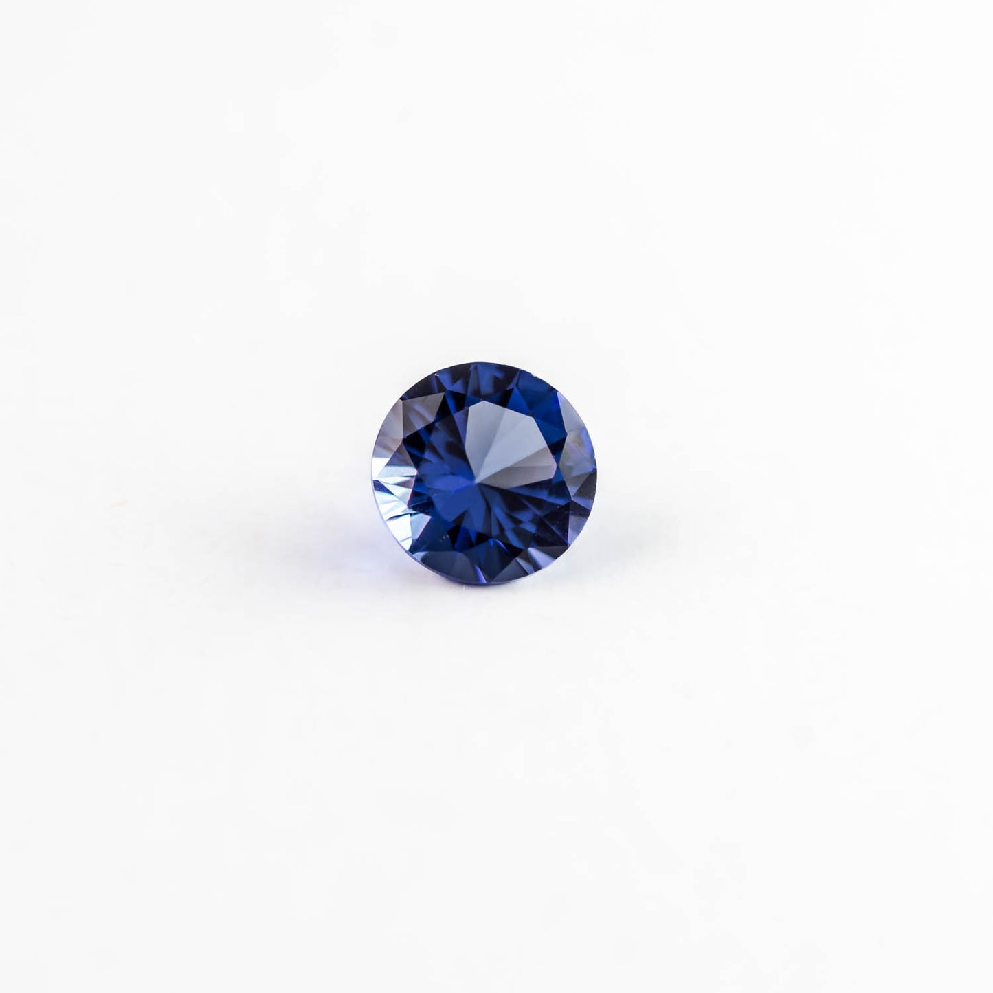 Nanosital #A-597 Sapphire Blue Medium Round 6.5 mm, 8 mm