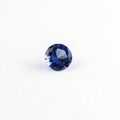 Nanosital #A-597 Sapphire Blue Medium Round 6.5 mm, 8 mm