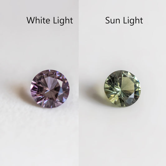 Nanosital #A-2869 Color Change Round 6 mm