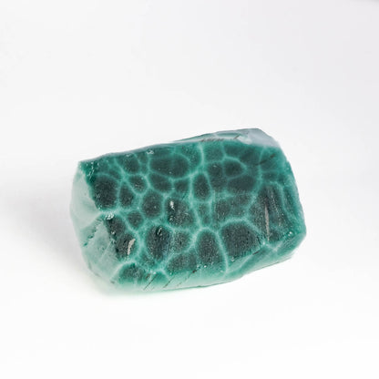 Nanosital #A-8677 Cat's eye Green rough 0.081 kg