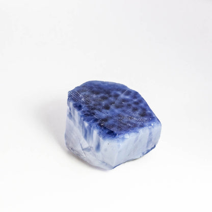 Nanosital #A-8618 Cat's eye Sapphire Blue rough 0.048 kg