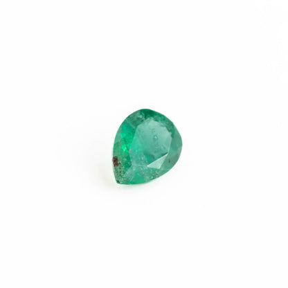 Nanosital #Z-22 Emerald with inclusions Pear 10*7.5 mm