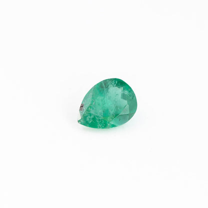 Nanosital #Z-22 Emerald with inclusions Pear 10*7.5 mm