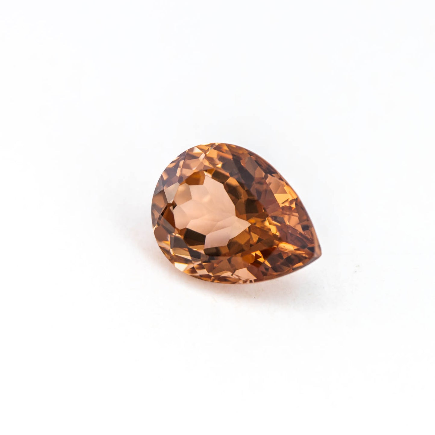 Nanosital #A-2296 Topaz Tea Dark Pear 16*12 mm