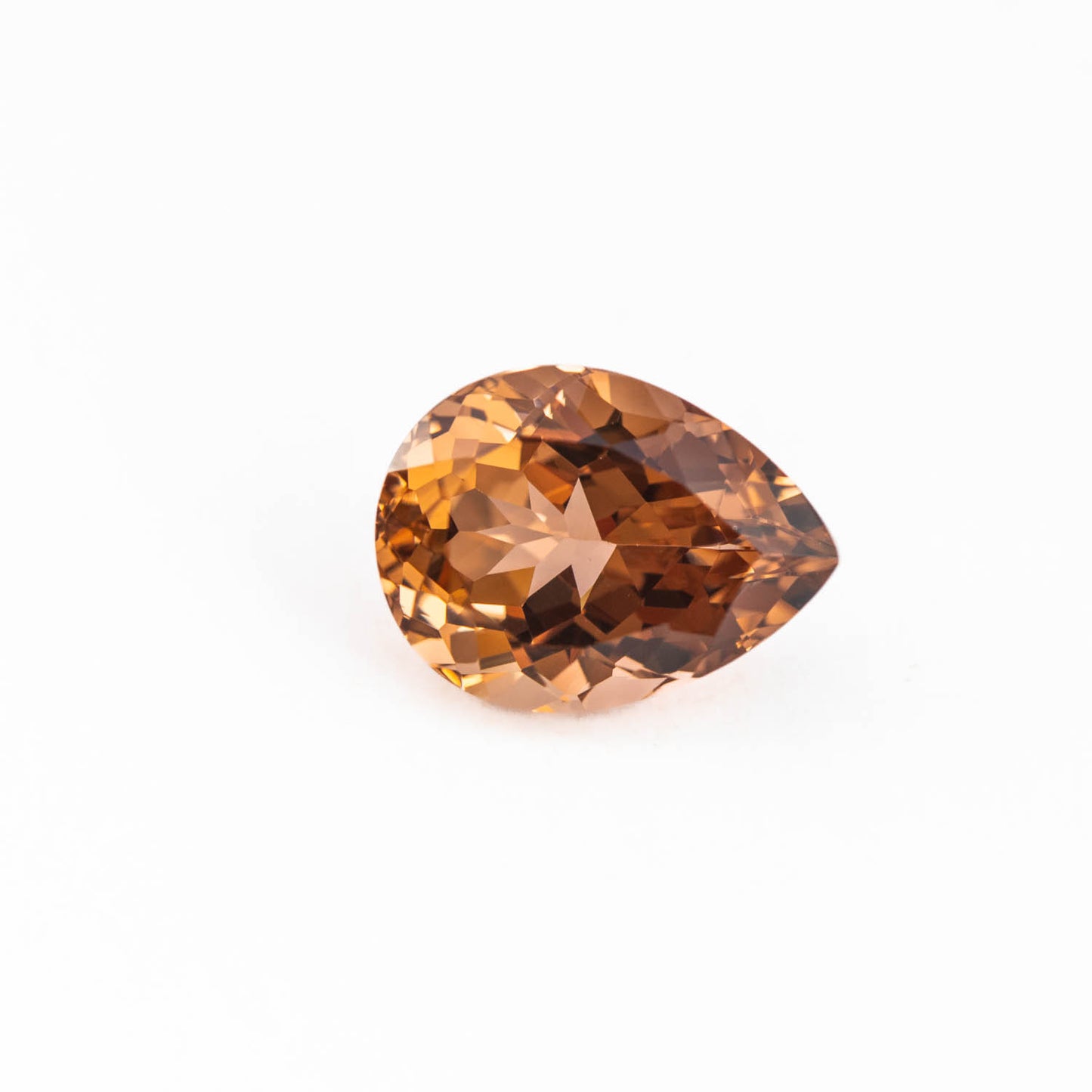 Nanosital #A-2296 Topaz Tea Dark Pear 16*12 mm