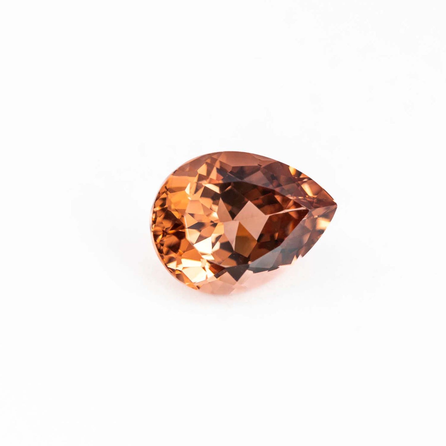 Nanosital #A-2296 Topaz Tea Dark Pear 16*12 mm