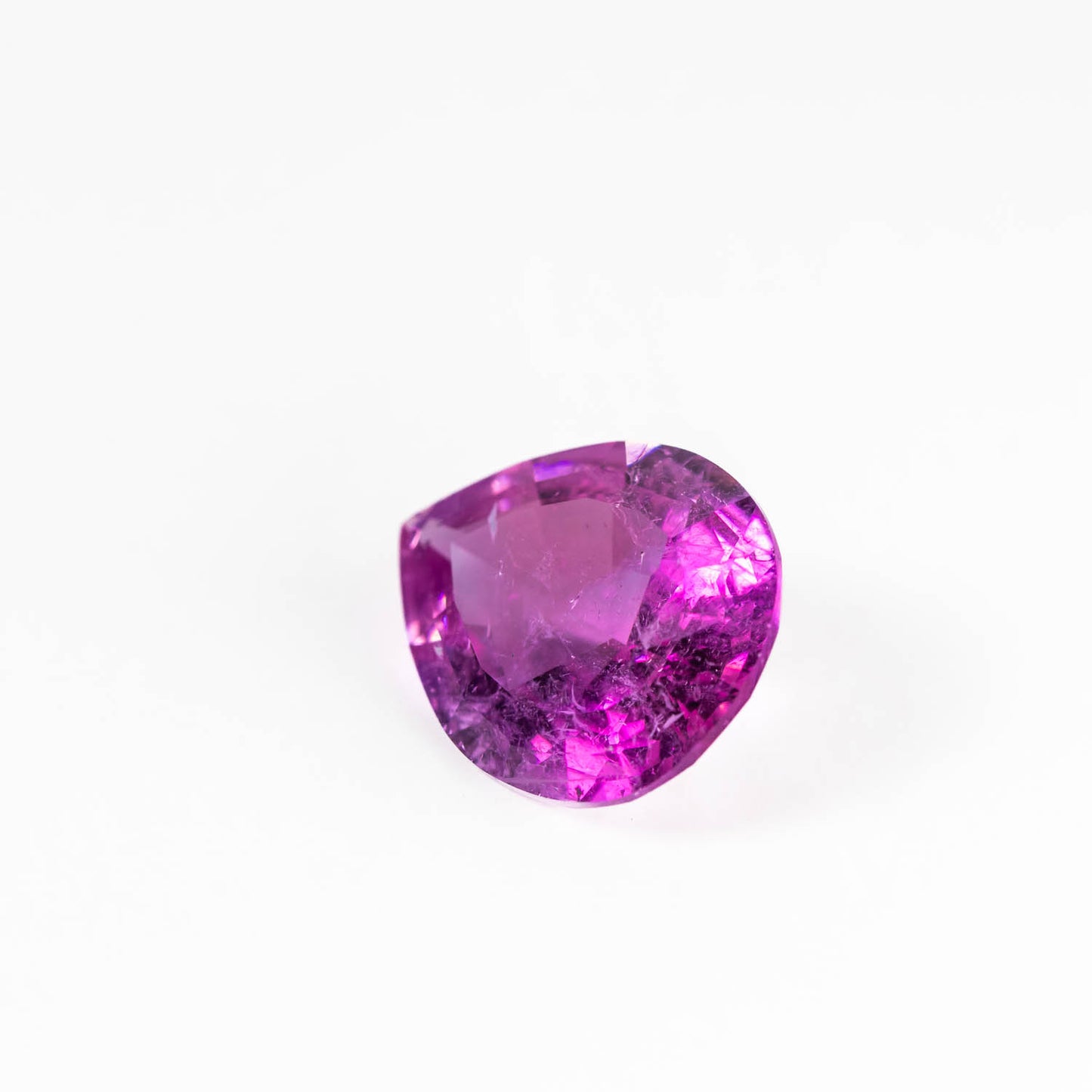 Nanosital #A-8483+B-1805 Pink-Purple Mélange Pear 17*14 mm