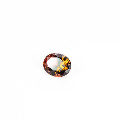 Nanosital #E-120 Garnet Cognac Oval 10*8 mm, Oval 12*10
