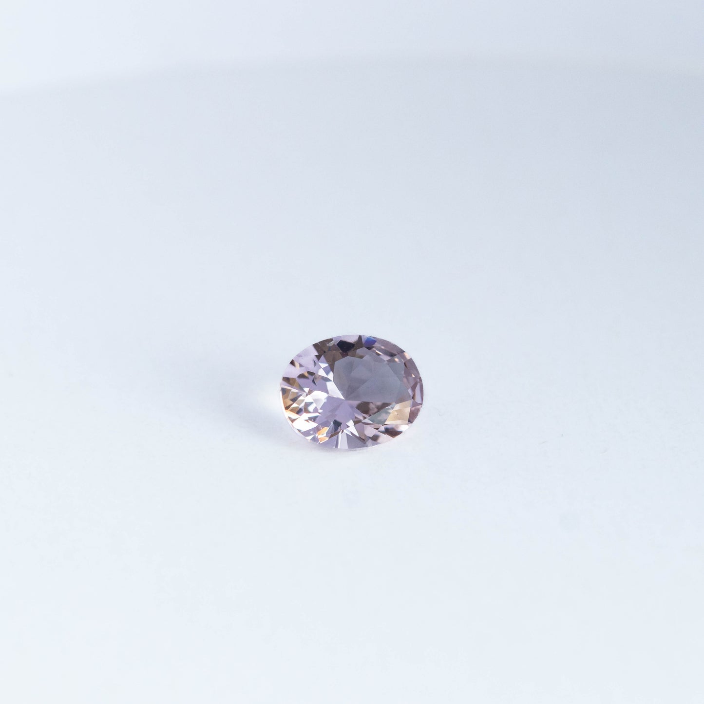 Nanosital #A-5637 Morganite Oval 14*12 mm, 12*10 mm, 10*8 mm