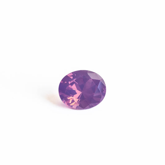 Nanosital #E-181/1 Chalcedony Orchid Cherry Oval 12*10 mm