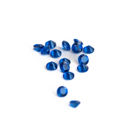 Nanosital Sapphire Blue Medium / Dark Round 3 mm pack 100 pcs, 500 pcs