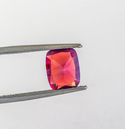 Nanosital Violet - Red Ruby with inclusions