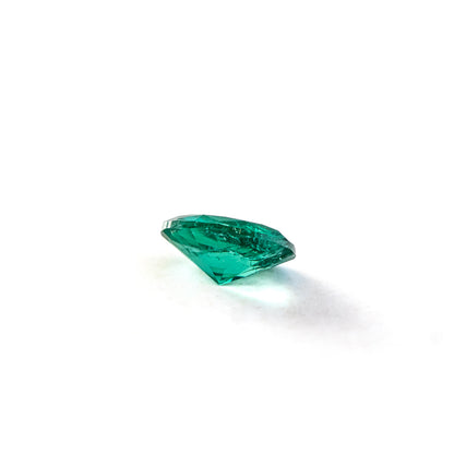 Nanosital #Z-22 Emerald with inclusions Oval 8*6 mm