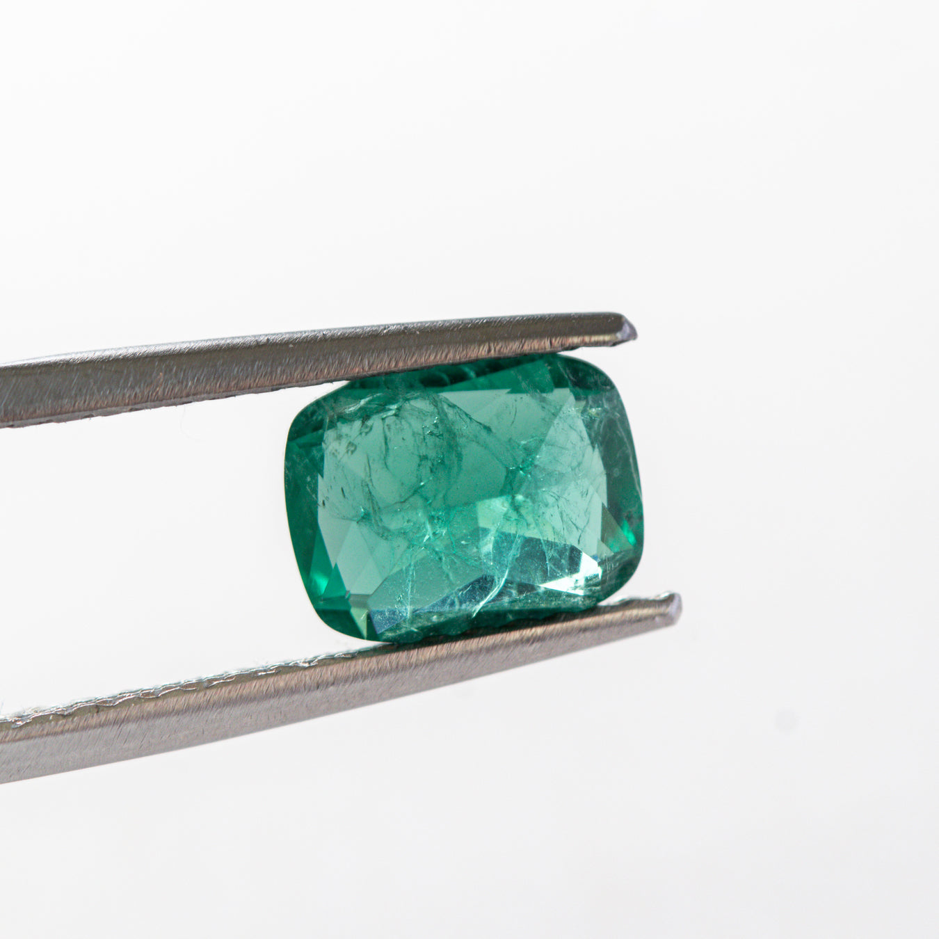Nanosital #Z-22 Emerald with inclusions