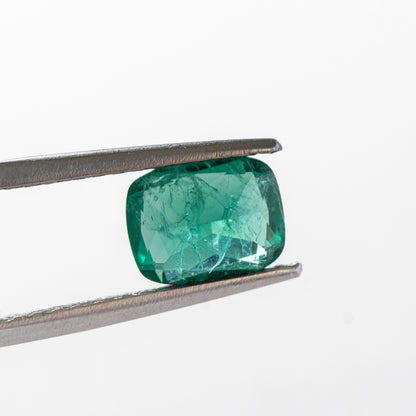 Nanosital #Z-22 Emerald with inclusions