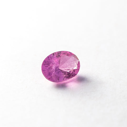Nanosital #Z-8483 Kunzite with inclusions Oval 8*6 mm