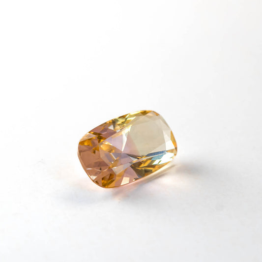 Nanosital Bi-color Champagne-Yellow #777+E-399 Cushion 16*10 mm