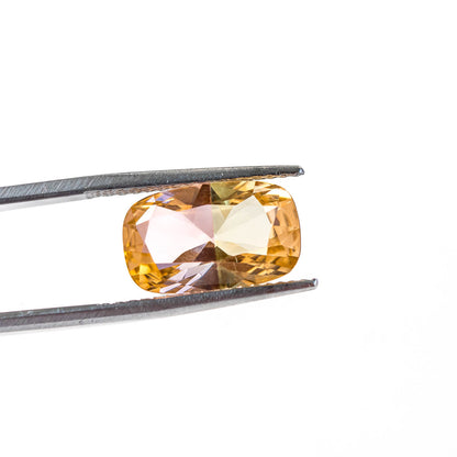 Nanosital Bi-color Champagne-Yellow #777+E-399 Cushion 16*10 mm